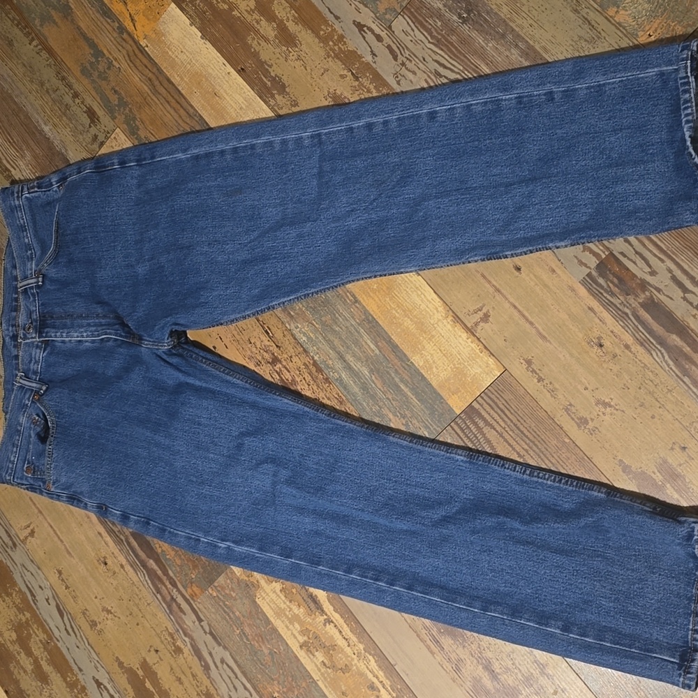 Levi's 505 Straight Leg‎ Denim Blue Jeans Mens Size 38/32